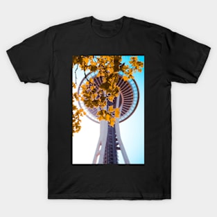 Space Needle In The Fall T-Shirt